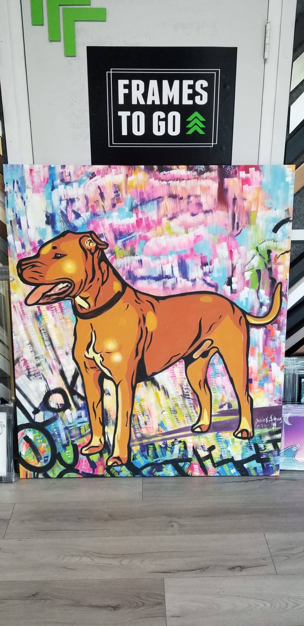 Modern Oil Painting Framing Miami Oil Painting Framing Near Me Fra